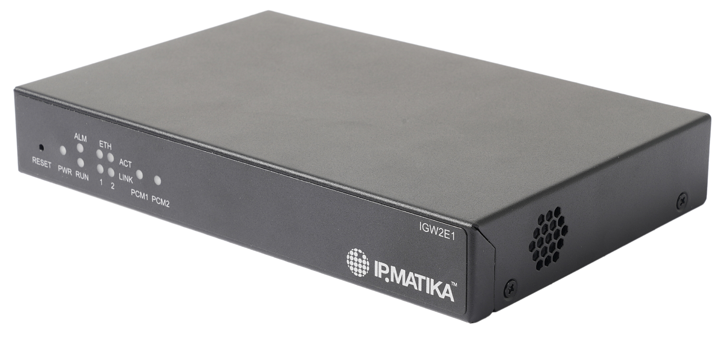 IPmatika IGW2E1, VoIP-PRI шлюз